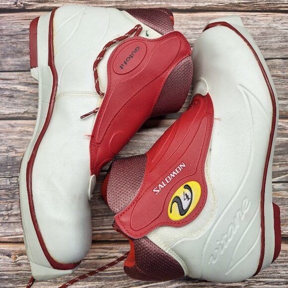 Salomon Vitane 4 Nrodic Cross Country Ski Boots EU 42 US Women 10.5 Men 9 - Picture 3 of 5